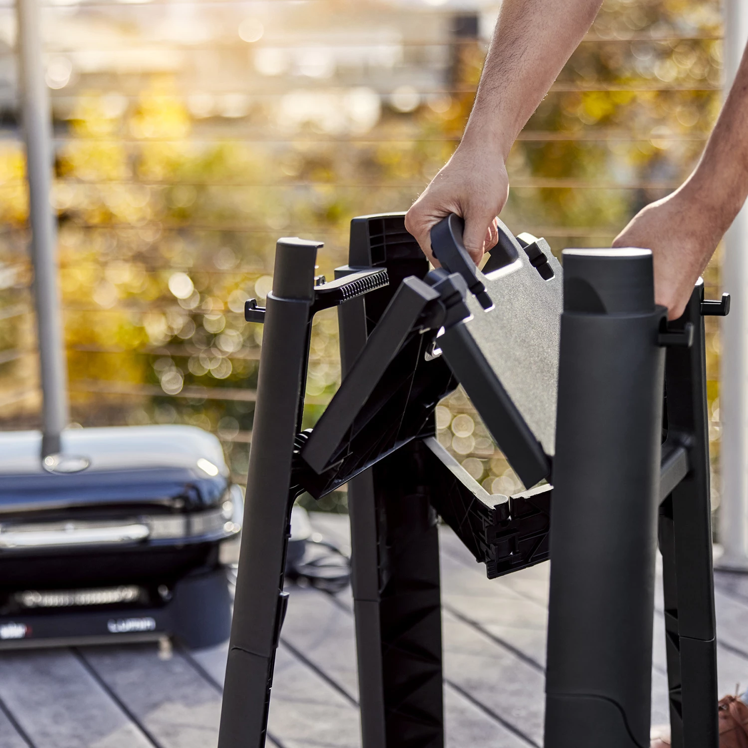 Barbecue électrique Lumin Compact Et Support Avec Pieds 5 Barbecue électrique Lumin Compact Et Support Avec Pieds – Image 3