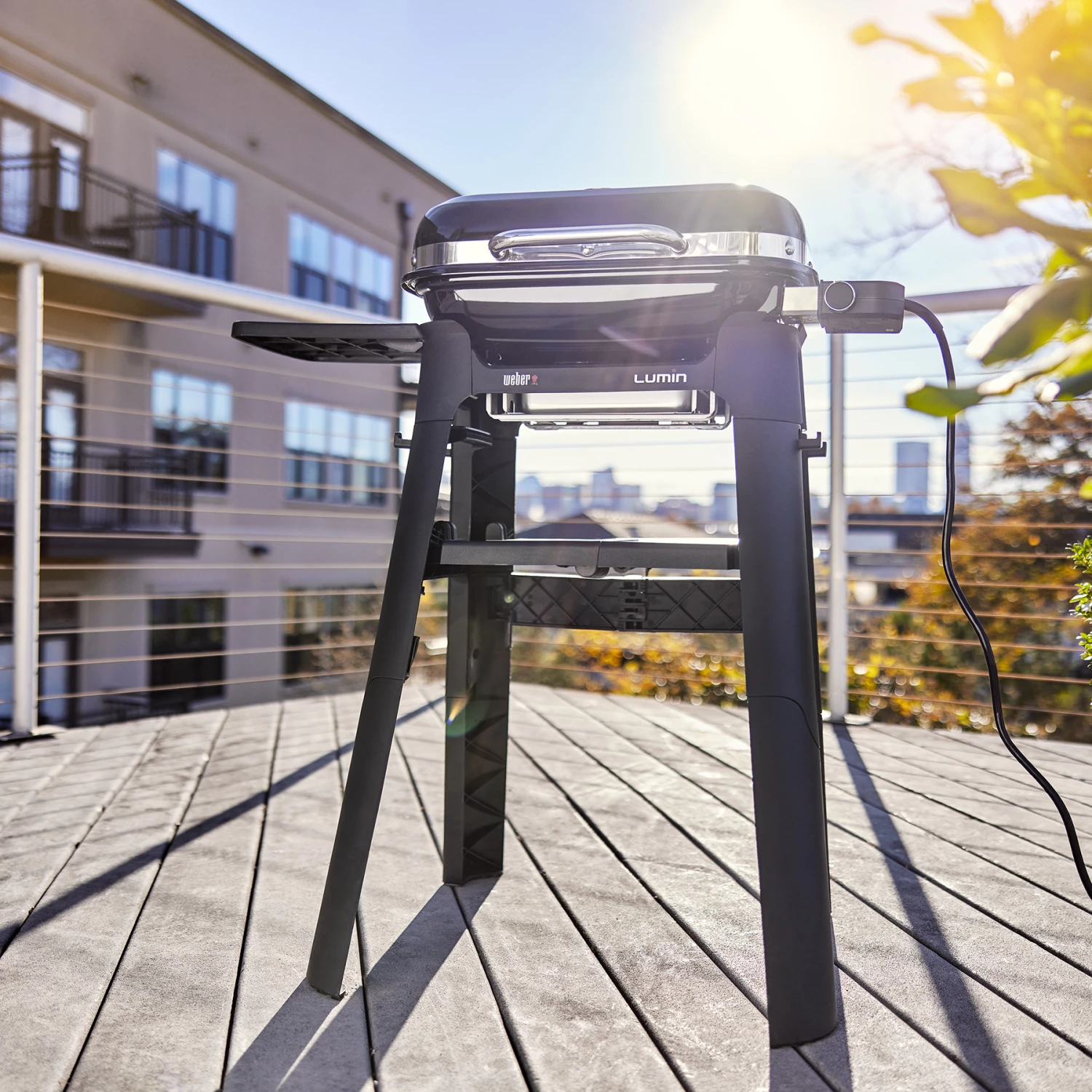 Barbecue électrique Lumin Compact Et Support Avec Pieds 4 Barbecue électrique Lumin Compact Et Support Avec Pieds – Image 2