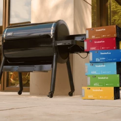 Pellets (granulés De Bois) D'aulne 100 % Naturels -Weber Soldes Magasin Pellets Stapel 3