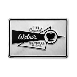70ème Anniversaire Du Barbecue à Charbon Kettle 57cm -Weber Soldes Magasin Weber Anniversary Grill Metal Sign 1800x1800